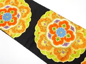 アンティーク　華紋織り出し袋帯（材料）